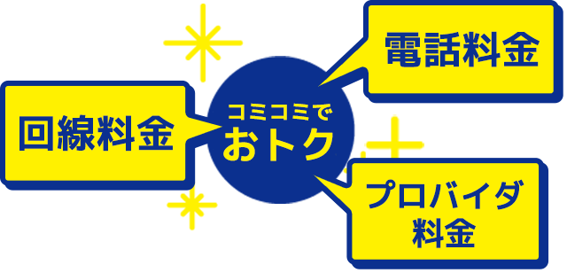 料金がコミコミでとってもおトク！！