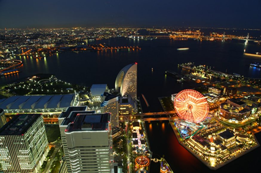 YOKOHAMA【公式】横浜市観光情報サイトのみなとみらいの夜景の写真